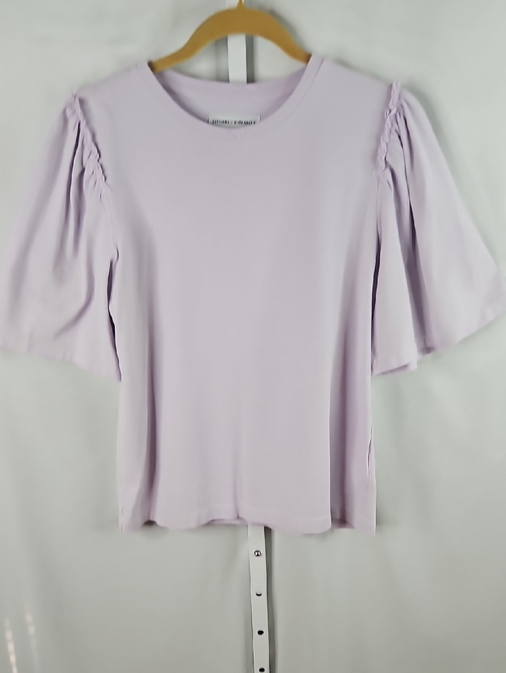 Citizens Of Humanity Lavender Puff Sleeve Top Size Medium